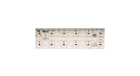 ENGL Z12 MIDI fotkontroller, 128 platser