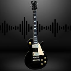V-TONE VLP1 BK Elektrisk Gitarrer 4/4 Les Paul HH – Black Gloss