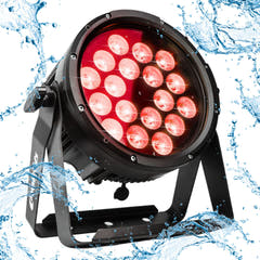 Evolights Glacier 18 LED PAR IP65 – 18 x 12 W RGBWA-UV